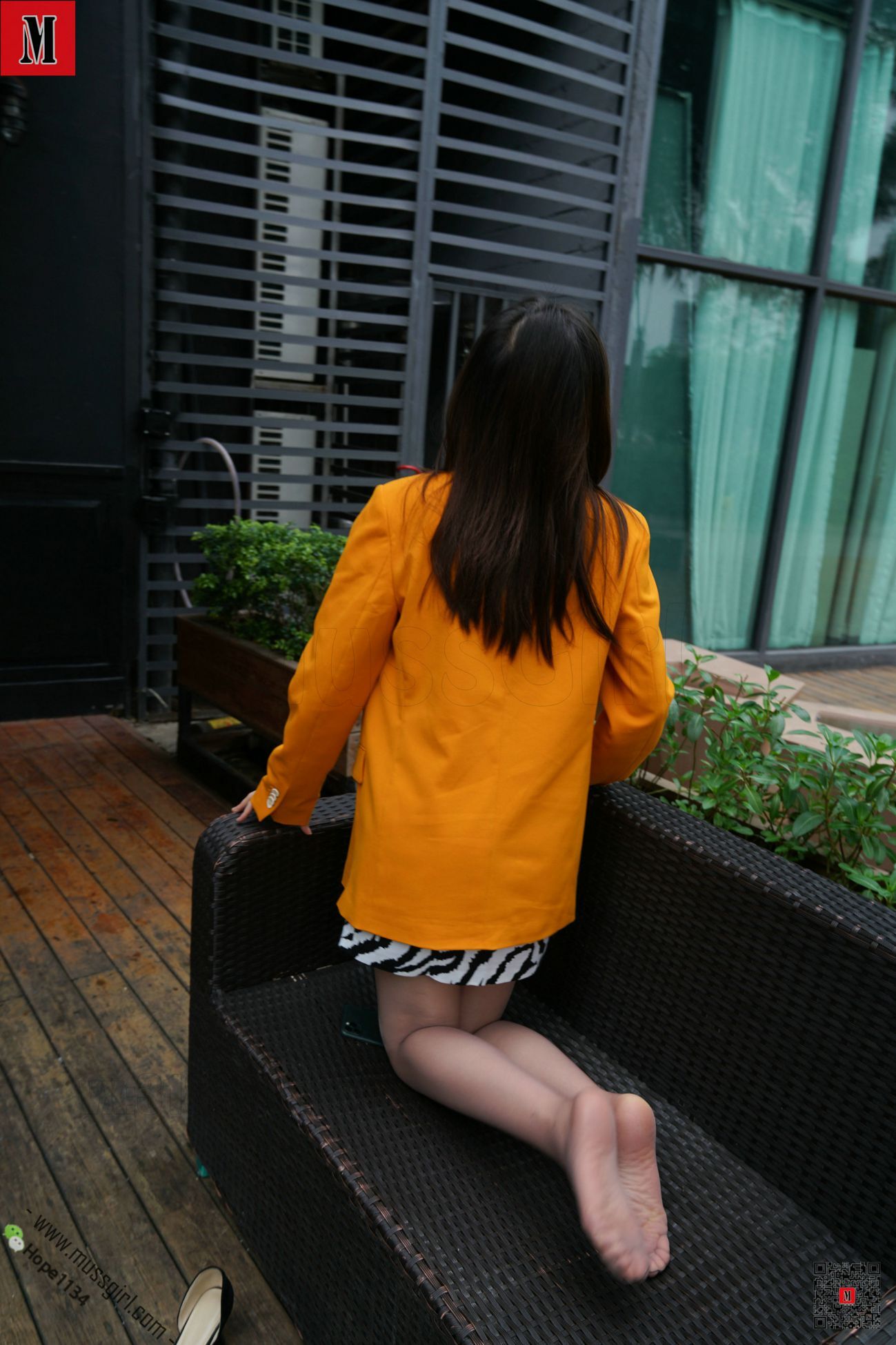 MussGirl慕丝女郎  NO.058 绿地销售经理小脚丫子